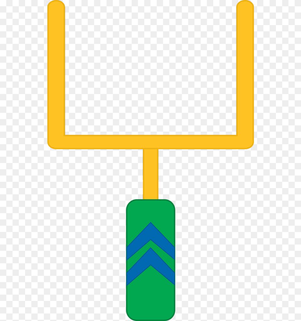 Field With Football Field Goal Post Clip Art, Toy Png