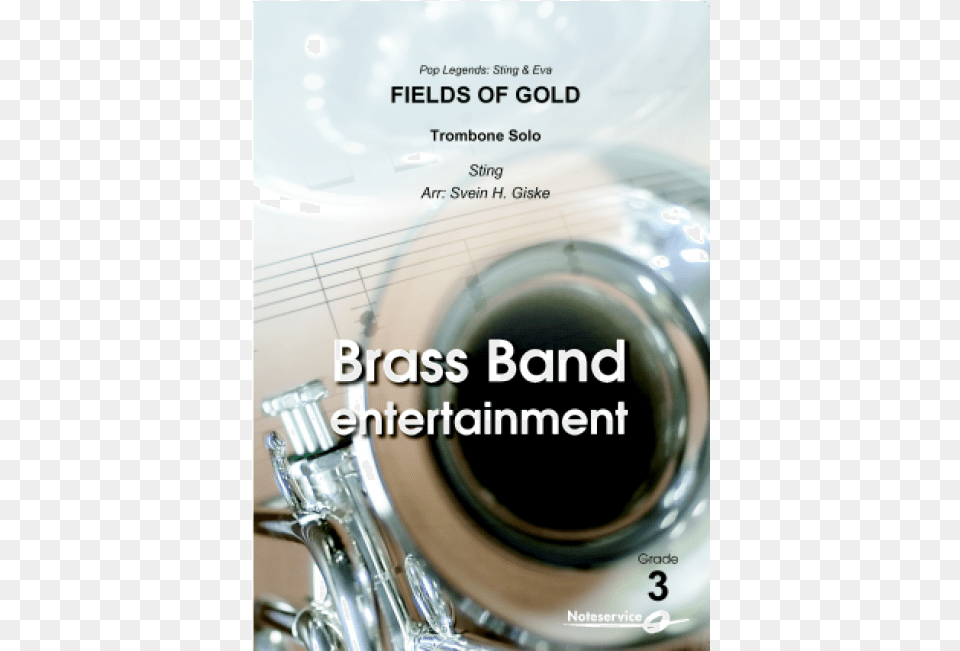 Fields Of Gold Trombone Solo Bbe3 Stingarr Koppngen Brass Noter, Musical Instrument, Advertisement, Brass Section, Horn Free Transparent Png