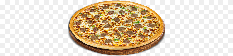 Fiery Beef Meatballs Regular Beef And Mushroom Pizza, Food, Food Presentation Free Png Download