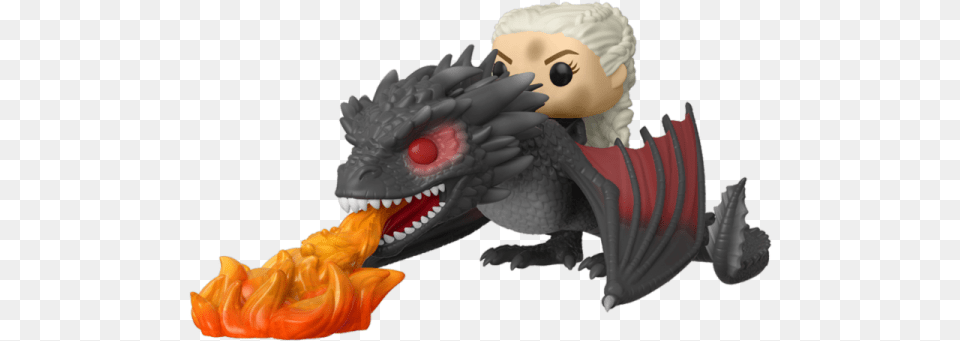 Fiery Drogon Game Of Thrones Funko Pop, Dragon, Baby, Person Png Image