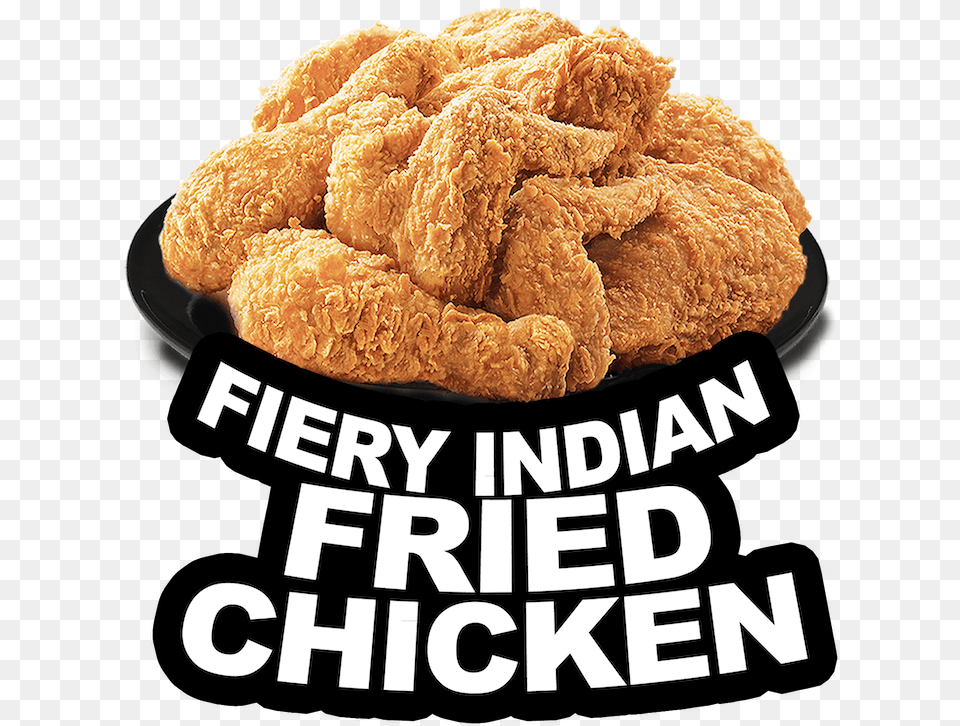 Fiery Indian Fried Chicken Hot Spicy Juicy Chicken Marrybrown Malaysia, Food, Fried Chicken, Nuggets, Bread Png Image