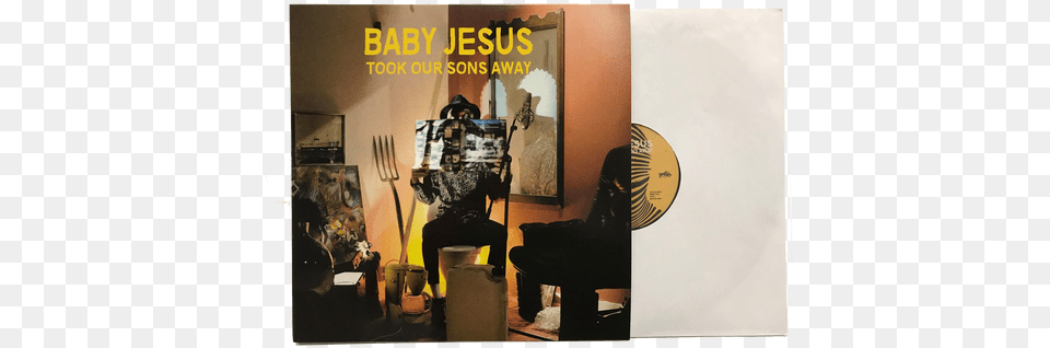 Fiery Raw And Raucous Four Piece Garage Rockers Baby Jesus Took Our Sons Away Vinyl Record, Art, Collage, Adult, Female Free Png