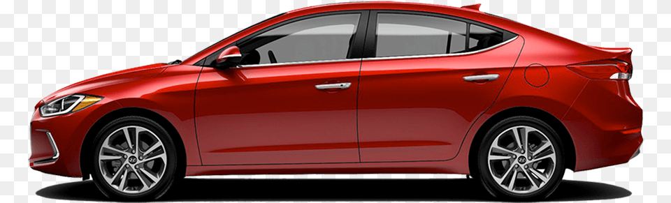 Fiery Red Hyundai Elantra Gl Se 2018, Car, Vehicle, Sedan, Transportation Png