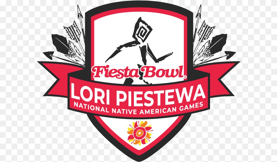 Fiesta Bowl Lori Piestewa National Native American Fiesta Bowl, Logo, Sticker, Symbol, Emblem Png Image