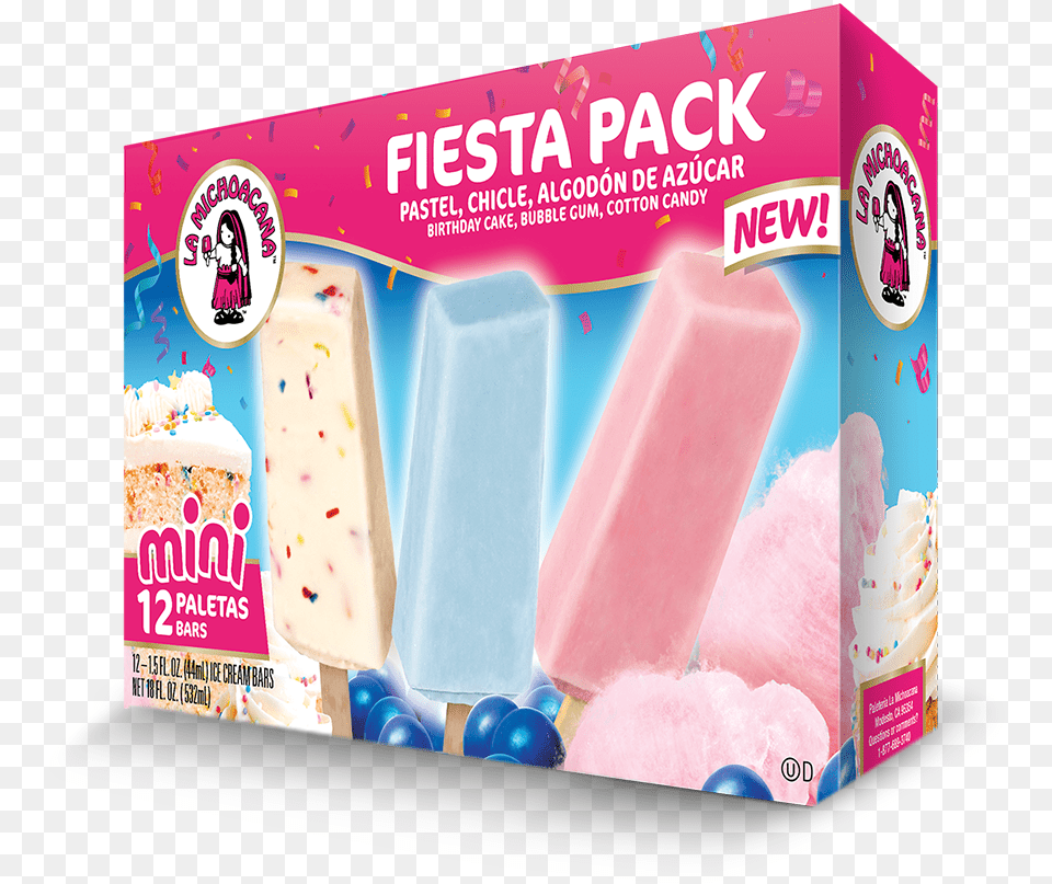 Fiesta Fiesta Cotton Candy Bubble Gum Ice Cream, Person, Food Free Transparent Png