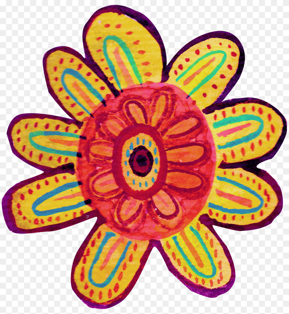 Fiesta Flores Hand Painted Watercolor Flowers Dpi, Applique, Pattern Free Transparent Png