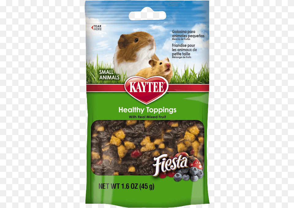 Fiesta Healthy Toppings Mixed Fruit Treat For Small Kaytee Fiesta Healthy Treat For Small Animal 25 Ounce, Mammal, Rat, Rodent Png