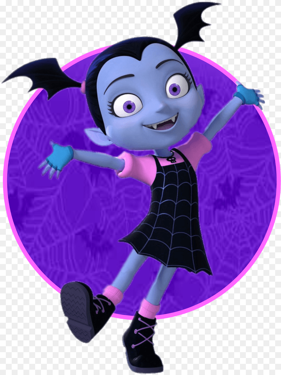 Fiesta Temtica Vampirina Vampirina, Purple, Baby, Person, Face Png Image