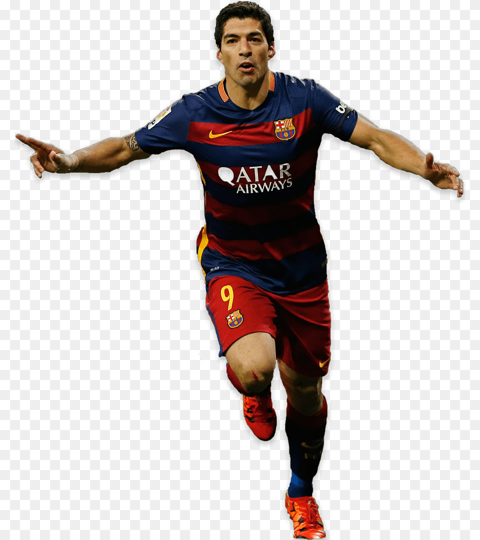 Fifa 16 Suarez Hd, Clothing, Shirt, Adult, Person Free Png Download