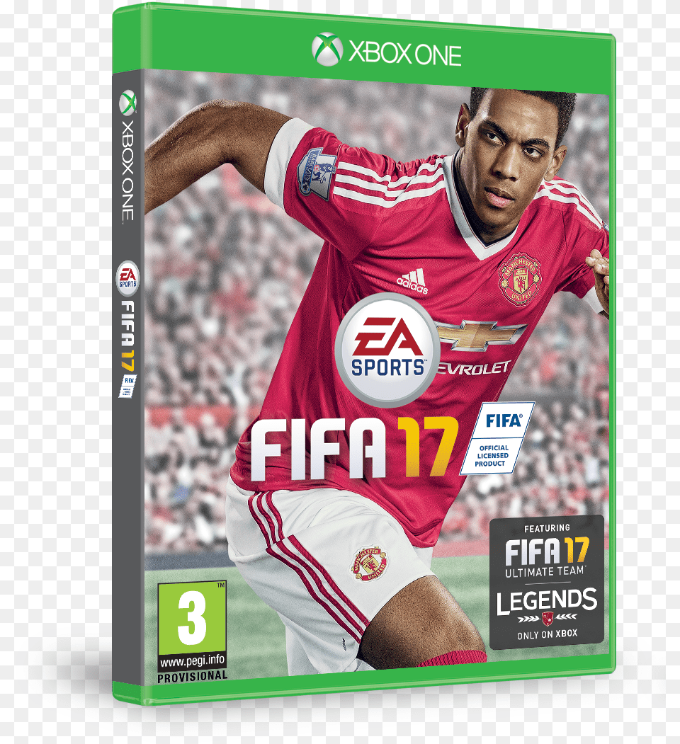 Fifa 17 Anthony Martial, Shirt, Clothing, Person, Man Png Image