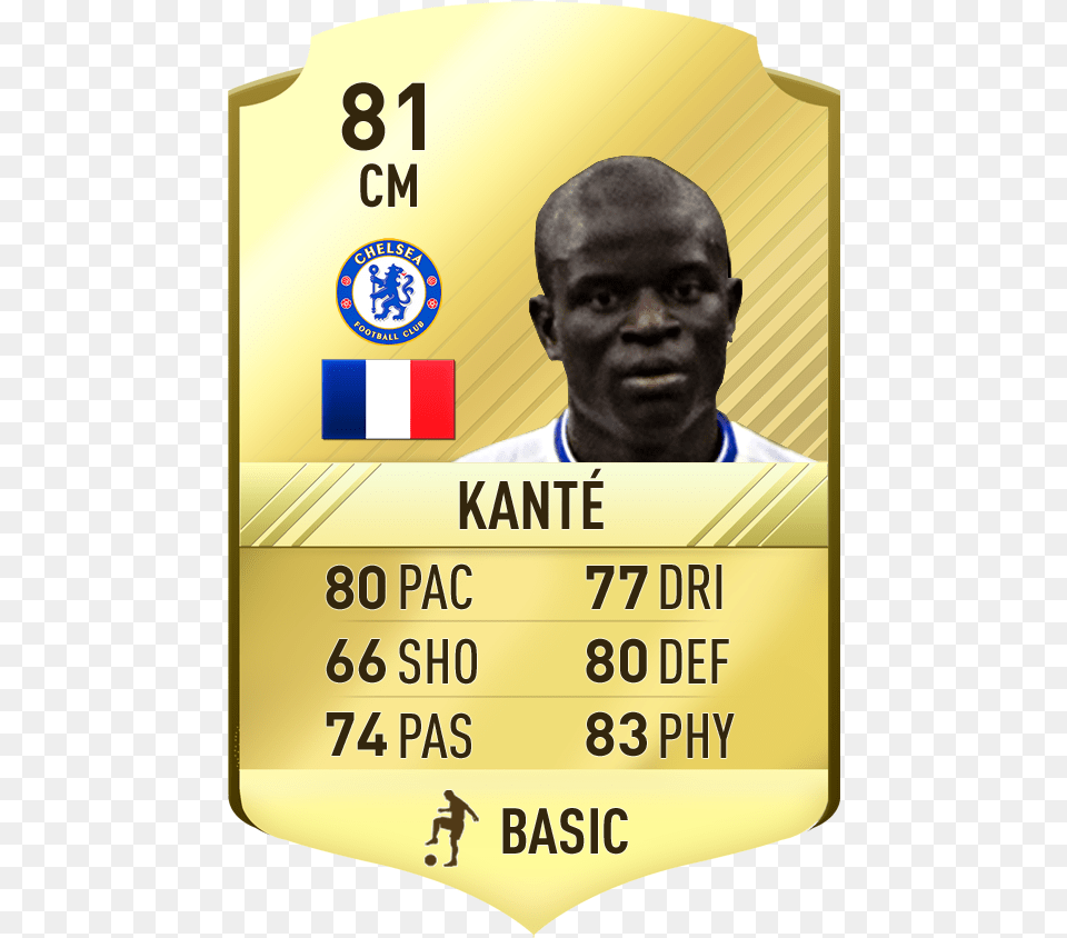 Fifa 17 Kante Fifa 17 Card, Text, Adult, Male, Man Free Transparent Png