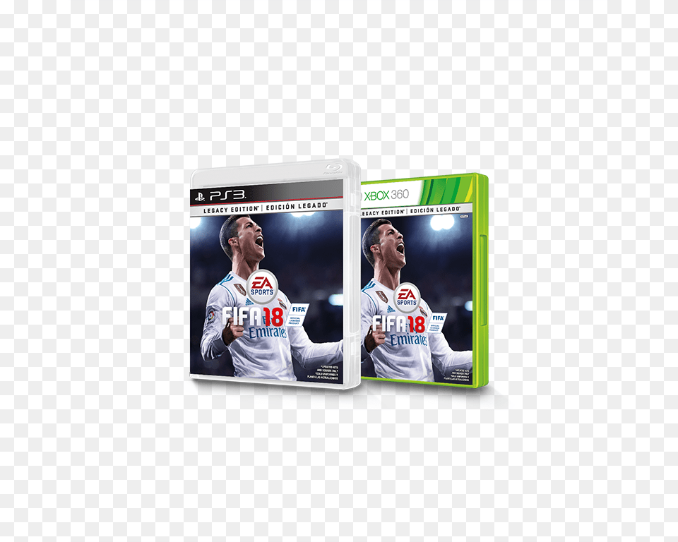 Fifa 18 For Playstation 3 And Xbox Fifa 18 Legacy Edition, Advertisement, Poster, Adult, Person Free Transparent Png