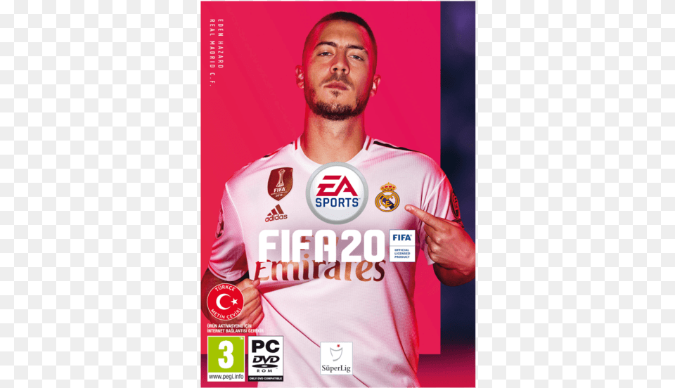 Fifa 20 Origin Cd Key, T-shirt, Shirt, Clothing, Person Free Png