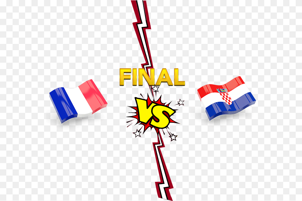 Fifa World Cup 2018 Final Match France Vs Croatia Ind Vs Eng 2019 World Cup, Flag Png Image