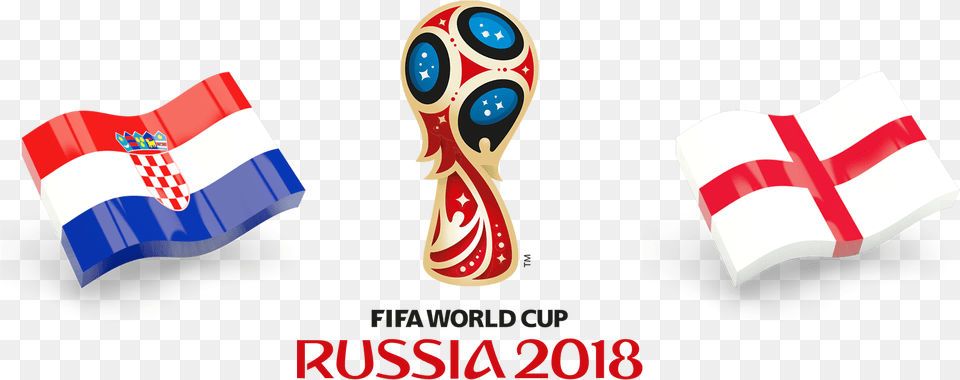 Fifa World Cup 2018 Semi Finals Croatia Vs England England Vs Croatia World Cup 2018, Flag, Brush, Device, Tool Png Image