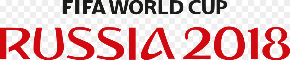 Fifa World Cup Russia 2018 Large Text Logo, Symbol Png