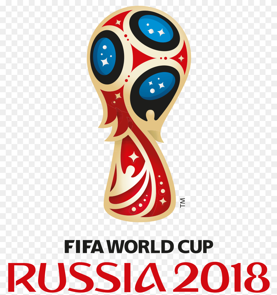 Fifa World Cup Russia 2018 Logo, Advertisement, Poster, Maraca, Musical Instrument Free Transparent Png