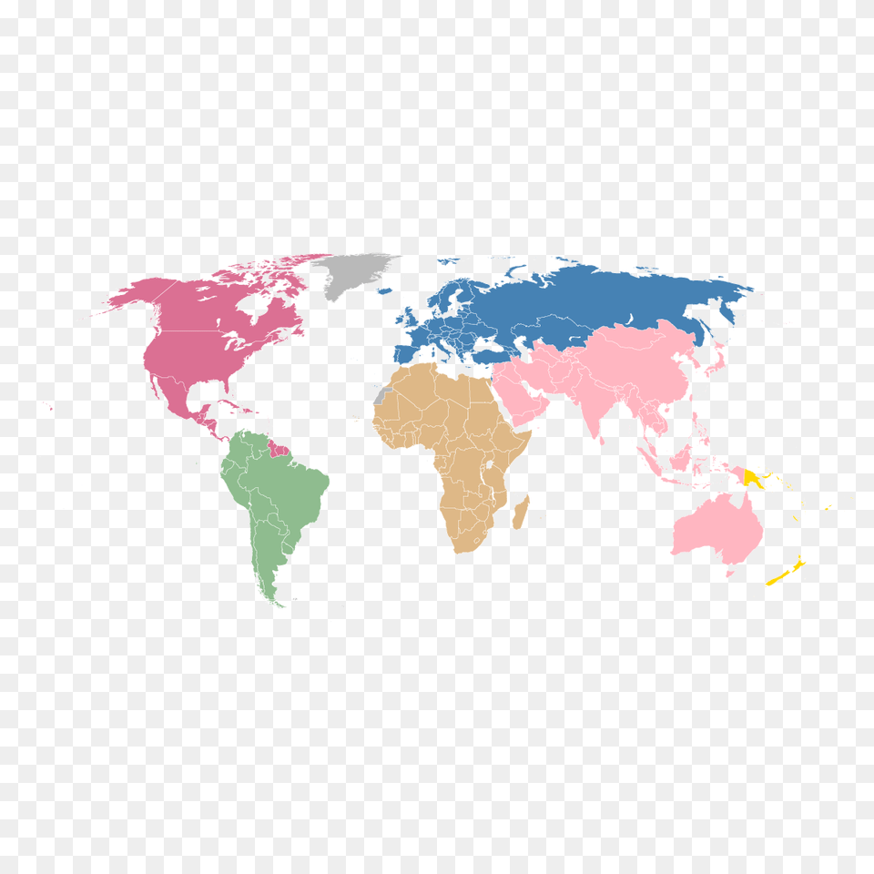 Fifa World Map Vector Graphic Of Confederation Members Free, Chart, Plot, Atlas, Diagram Png