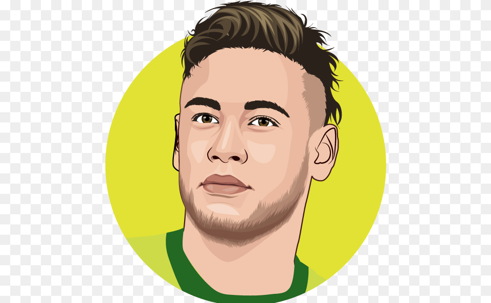 Fifaworldcup Designs Themes Templates And Downloadable Neymar Cartoon, Adult, Photography, Person, Neck Free Png Download