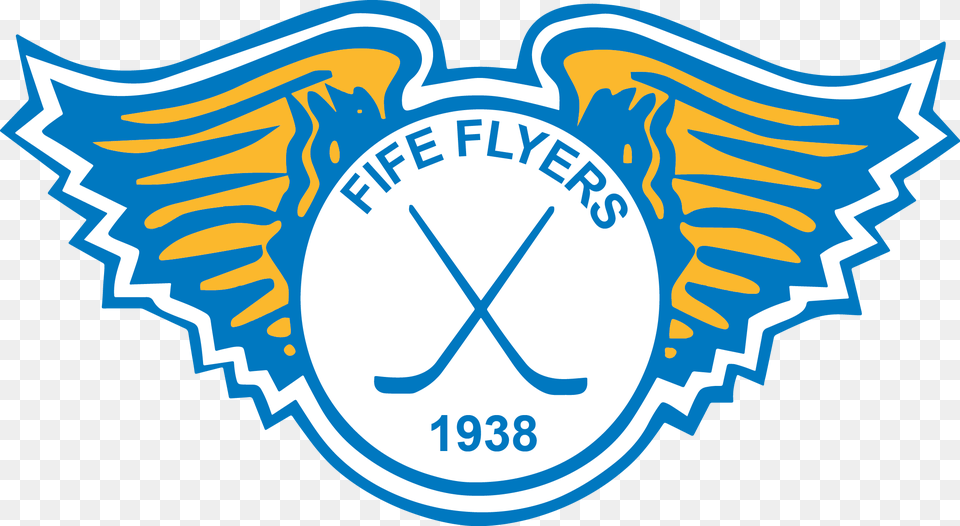 Fife Flyers Fife Flyers Logo, Emblem, Symbol, Animal, Fish Png