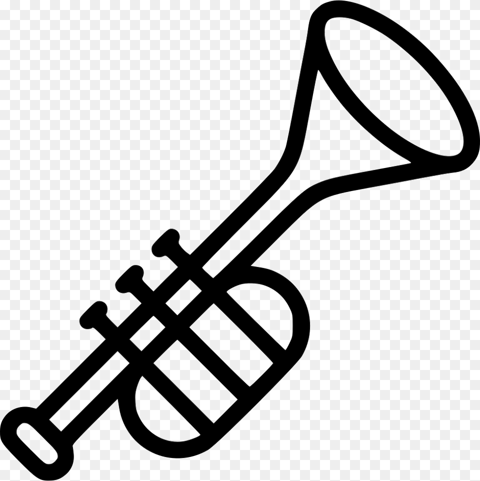 Fife Trumpet Music Instrument Audio Sound Trumpet, Brass Section, Horn, Musical Instrument, Ammunition Png Image