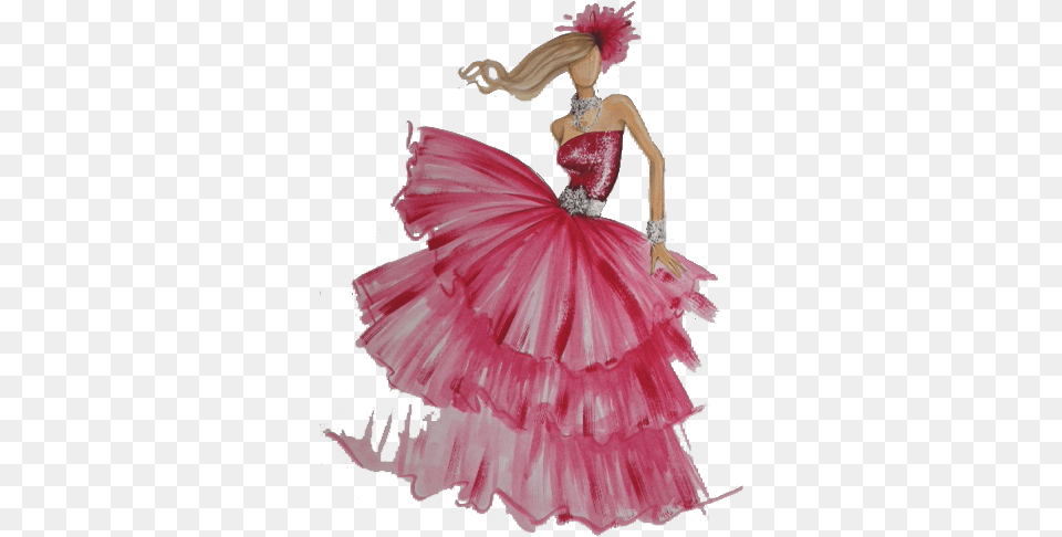 Fifteen Studio Bocetos De Vestidos De Xv, Clothing, Dress, Dancing, Figurine Free Transparent Png