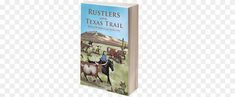 Fifteen Year Old Amy S Rustlers And The Texas Trail Book One, Publication, Animal, Bull, Mammal Png