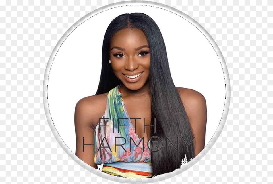 Fifth Harmony Buttons Brazilian Straight Hair 3 Bundles 300g Human Hair Extensions, Head, Portrait, Face, Photography Free Png Download