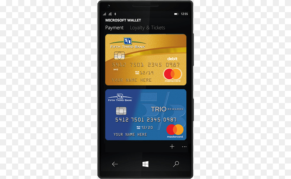 Fifth Third Bank Microsoft Wallet Fifth Third Bank, Electronics, Mobile Phone, Phone, Text Free Png Download