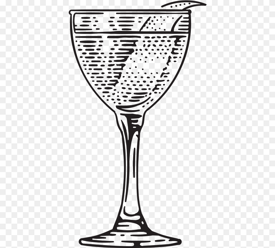 Fifty Fifty, Glass, Goblet, Alcohol, Beverage Png Image