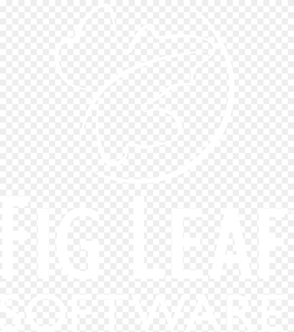 Fig Leaf Software Logo Black And White Free Transparent Png