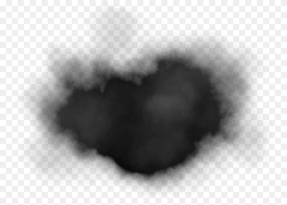 Fight Clipart Smoke Transparent For Black Circle Smoke, Weather, Nature, Outdoors, Adult Png