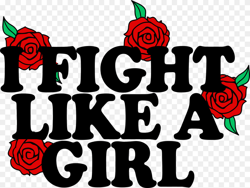 Fight Like A Girl Free Png Download