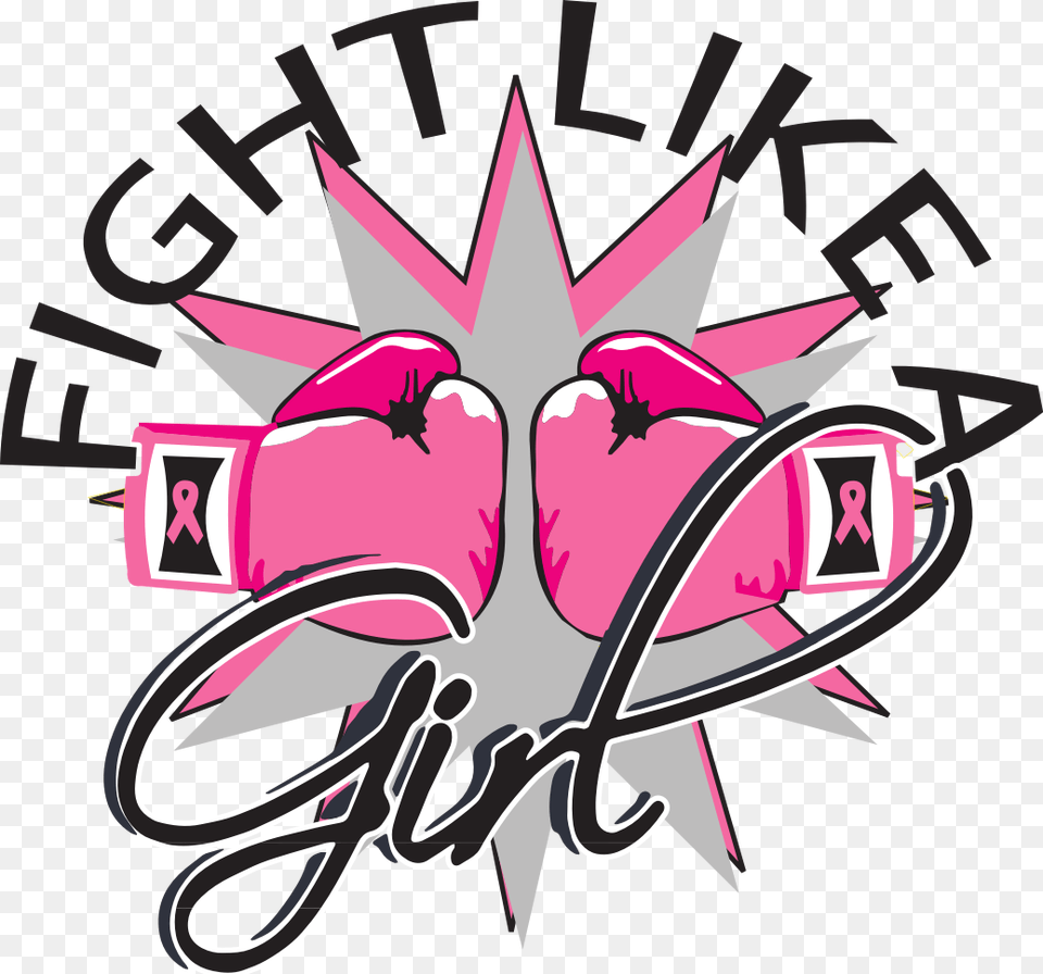 Fight Like A Girl, Purple, Sticker, Art, Graphics Png