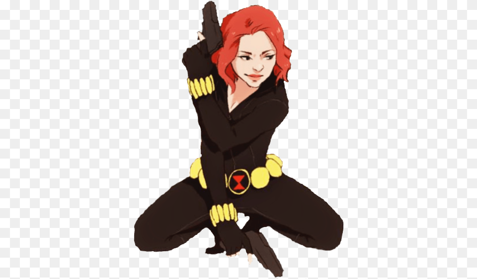 Fight Like A Girl Black Widow, Clothing, Costume, Person, Adult Png Image