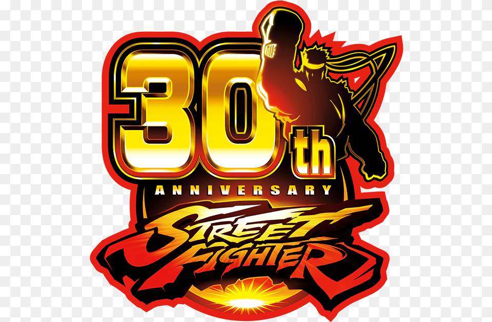 Fighter 30th Anniversary Collection39 Celebrates Street Fighter 30th Anniversary, Advertisement, Poster, Dynamite, Weapon Free Png Download