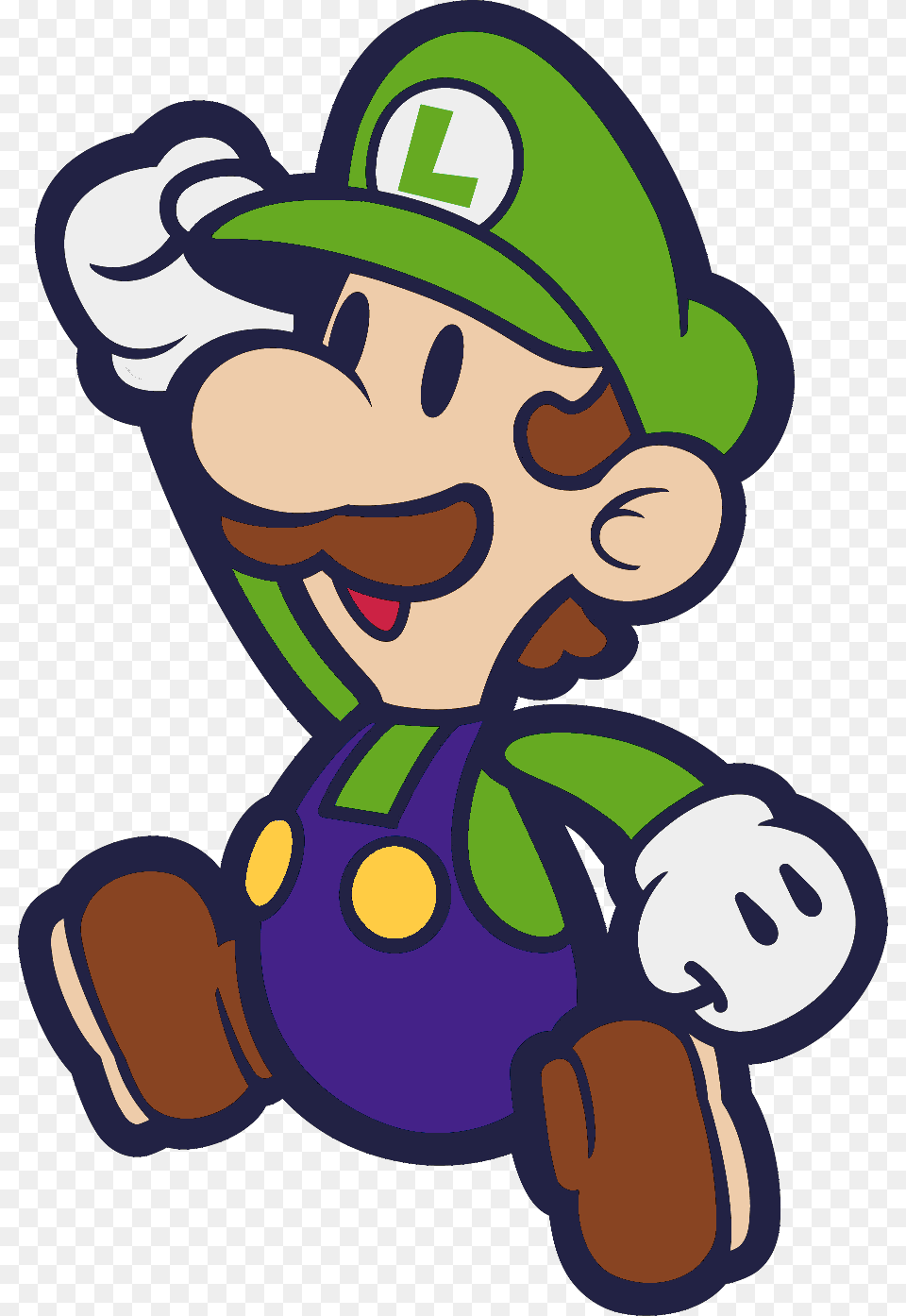 Fighter Clipart Obstreperous Paper Mario And Luigi, Baby, Person, Face, Head Png Image