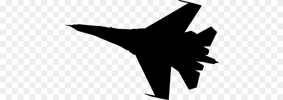 Fighter Jet Gray Png