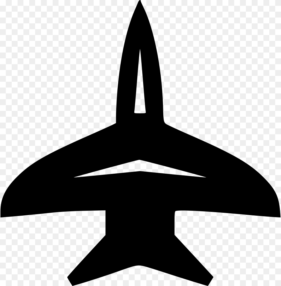 Fighter Jet Ii Free Plane Icon, Silhouette, Stencil, Animal, Fish Png Image