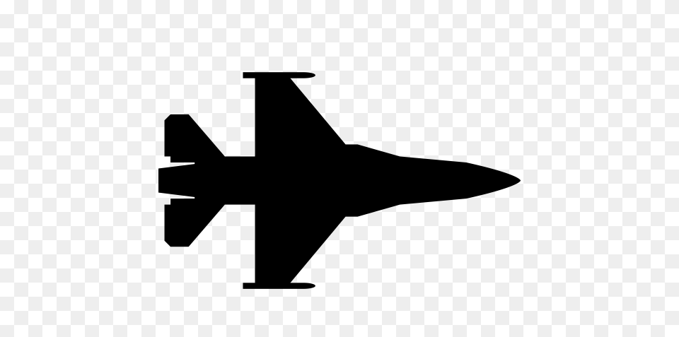 Fighter Jet Transport Plane Icon With And Vector Format, Gray Png
