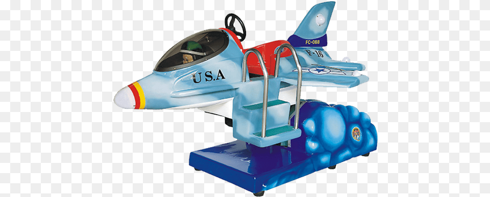 Fighter Plane Kiddie Rides Barron Games, Aircraft, Transportation, Vehicle, Airplane Free Transparent Png