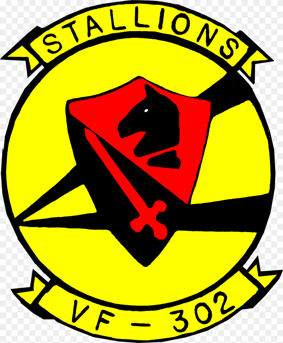 Fighter Squadron 302 Insignia 1971 Vf, Logo, Emblem, Symbol Free Png