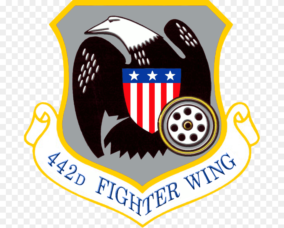 Fighter Wing Headquarters Air Force Logo, Badge, Symbol, Emblem, Machine Free Transparent Png