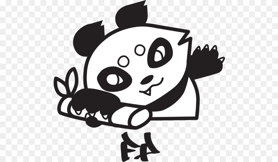 Fighting Pandas Fighting Pandas Dota 2 Logo, Stencil, Baby, Person, Face Free Png