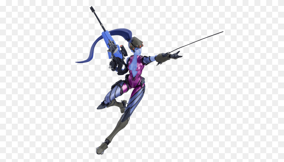 Figma Widowmaker Blizzard Gear Store, Person, Weapon, Sword Free Png