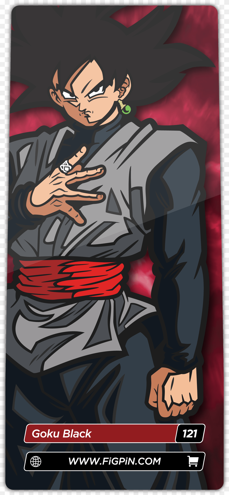 Figpin Goku Black, Book, Comics, Publication, Adult Free Png