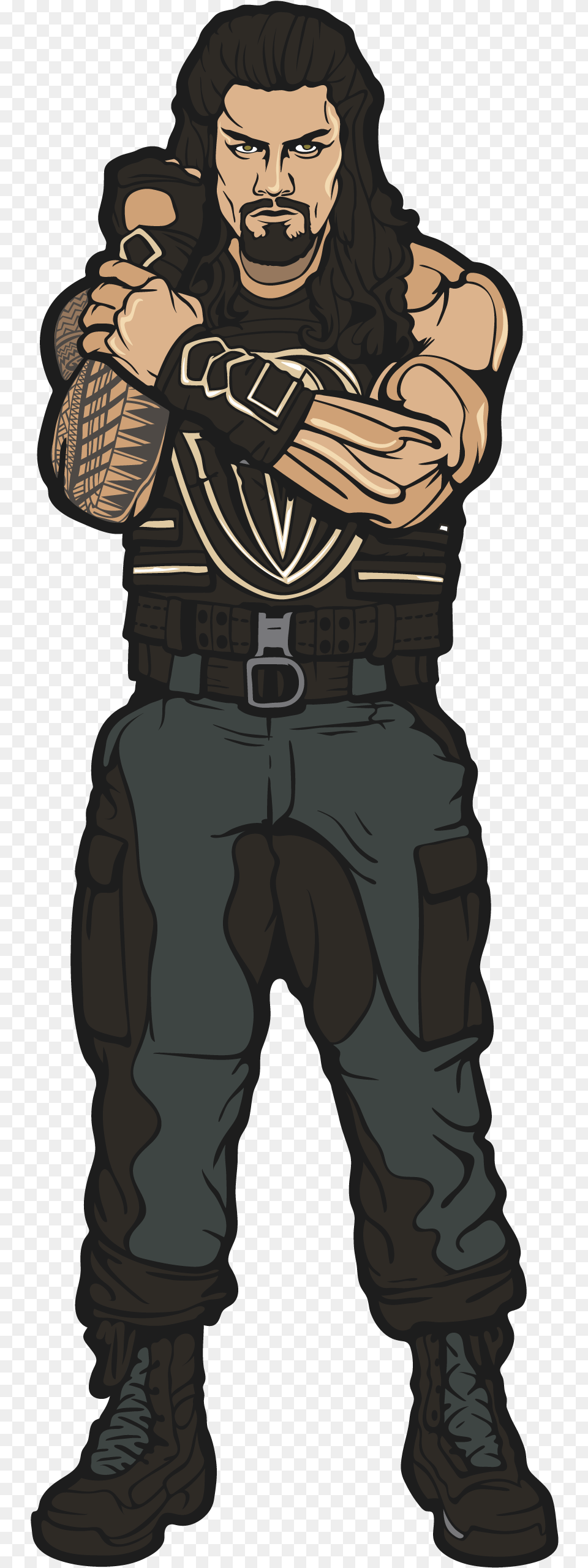 Figpin Wwe Roman Reigns, People, Person, Clothing, Pants Png