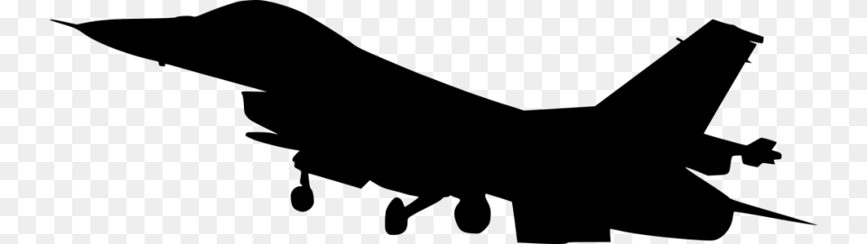 Figther Plane Side View Silhouette, Aircraft, Vehicle, Transportation, Shark Free Png