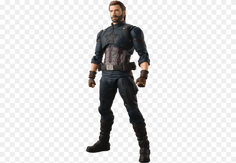 Figuarts Captain America Sh Figuarts Captain America, Adult, Clothing, Costume, Male Free Png