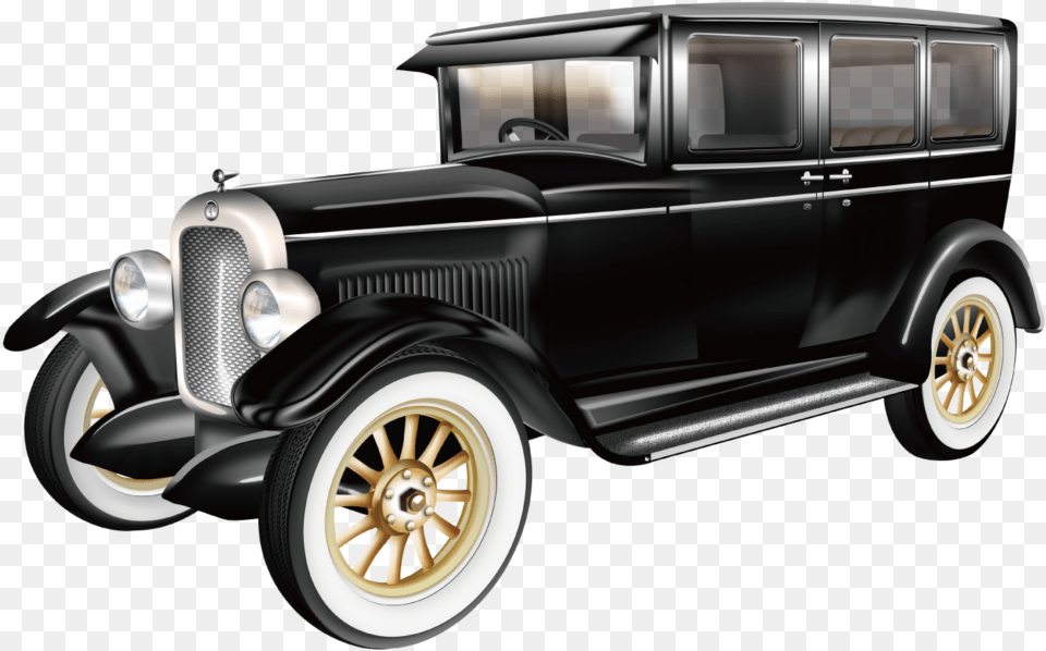 Figura Carro Com Fundo Transparente Grtis Vintage Car, Model T, Antique Car, Vehicle, Transportation Free Png